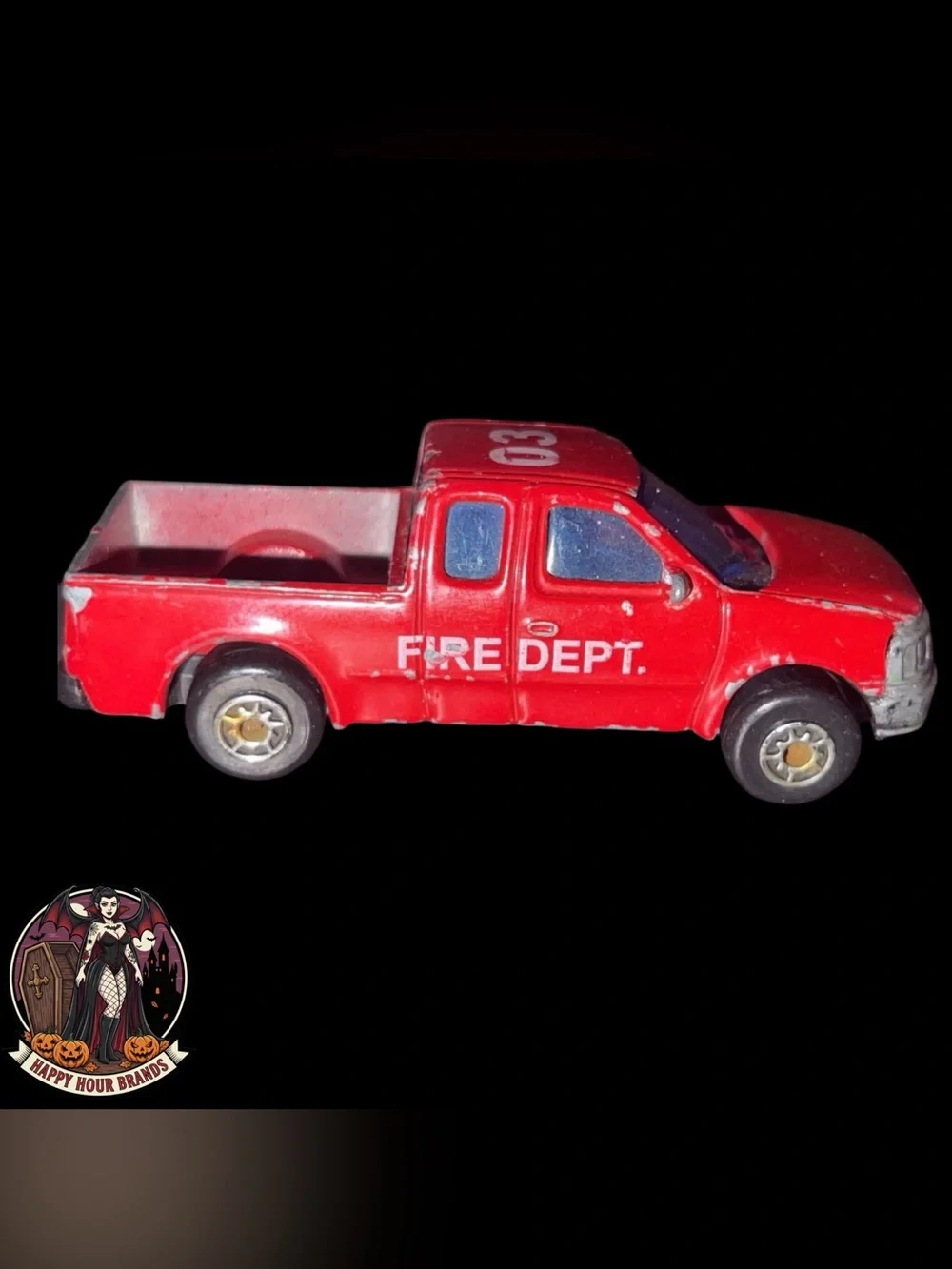 Emergency Diecast Pickup Truck 1:64 9910/J2 Generic 03 Fire Dept.